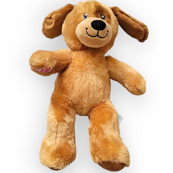 Build A Bear Workshop Chocolate Chunk Pup Soft Brown Plush Toy Animal - Picture 1 of 8